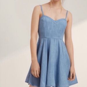 Cute Talula by Aritzia blue mini dress